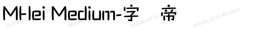 MHei Medium字体转换
